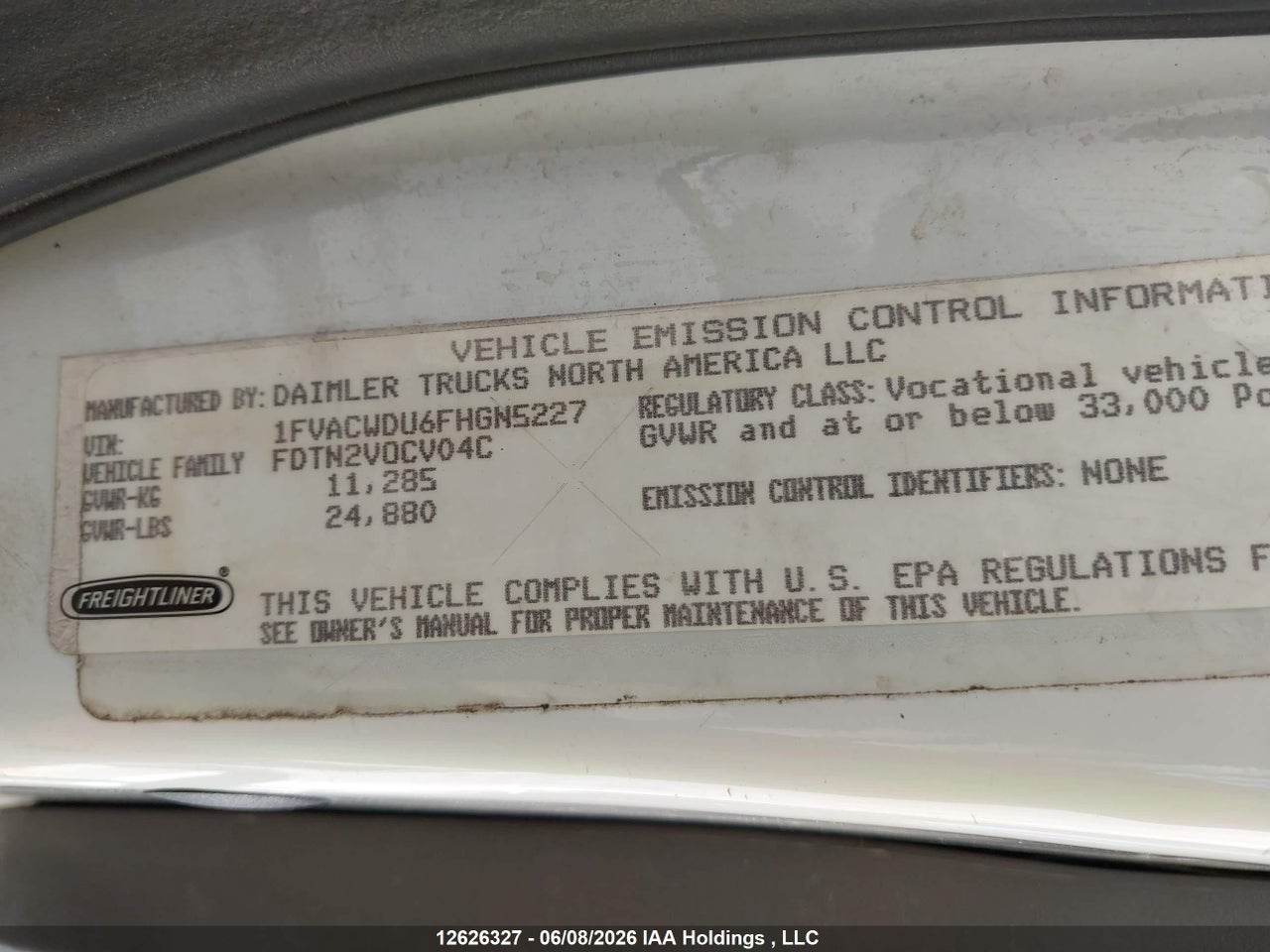 2015 FREIGHTLINER M2 106 MEDIUM DUTY thumbnail 10