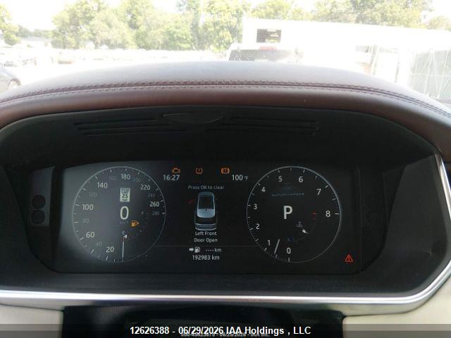 2017 LAND ROVER RANGE ROVER 5.0L V8 SUPERCHARGED AUTOBIOGRAPHY thumbnail 9