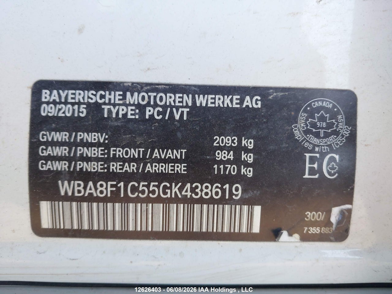 2016 BMW 328 D XDRIVE thumbnail 10