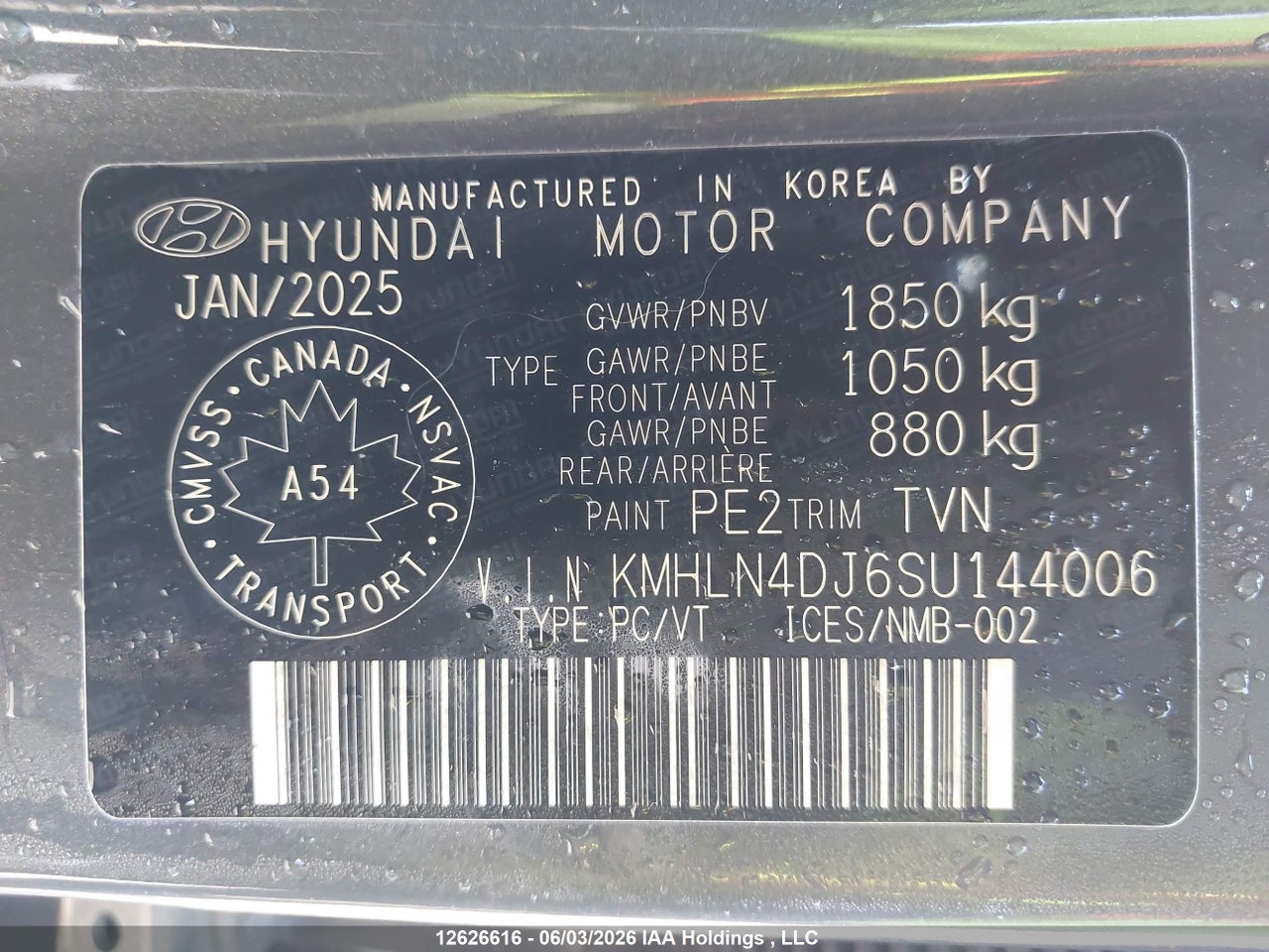 2025 HYUNDAI ELANTRA LUXURY WITH TWO-TONE INTERIOR HYBRID thumbnail 10
