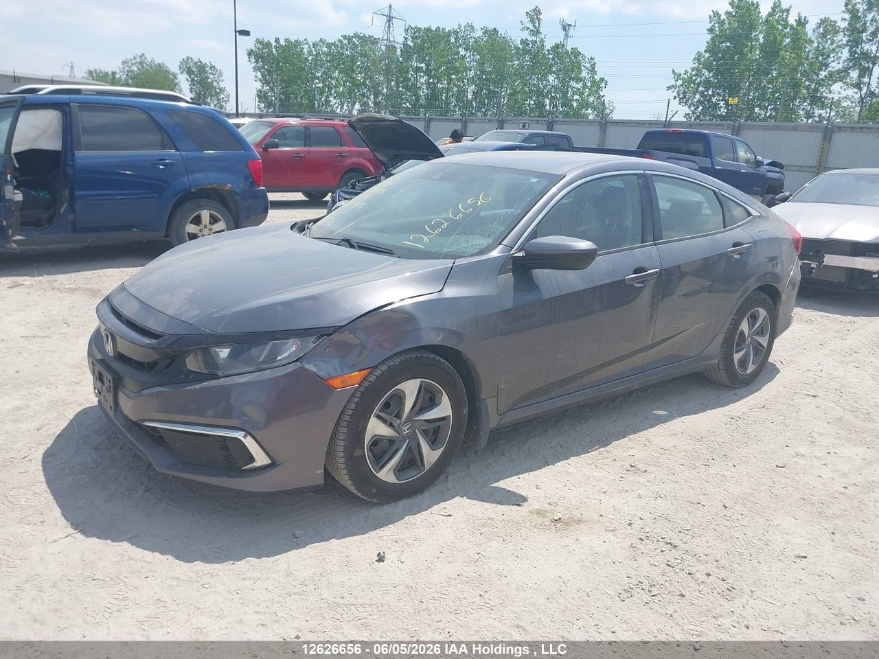 2019 HONDA CIVIC LX thumbnail 3