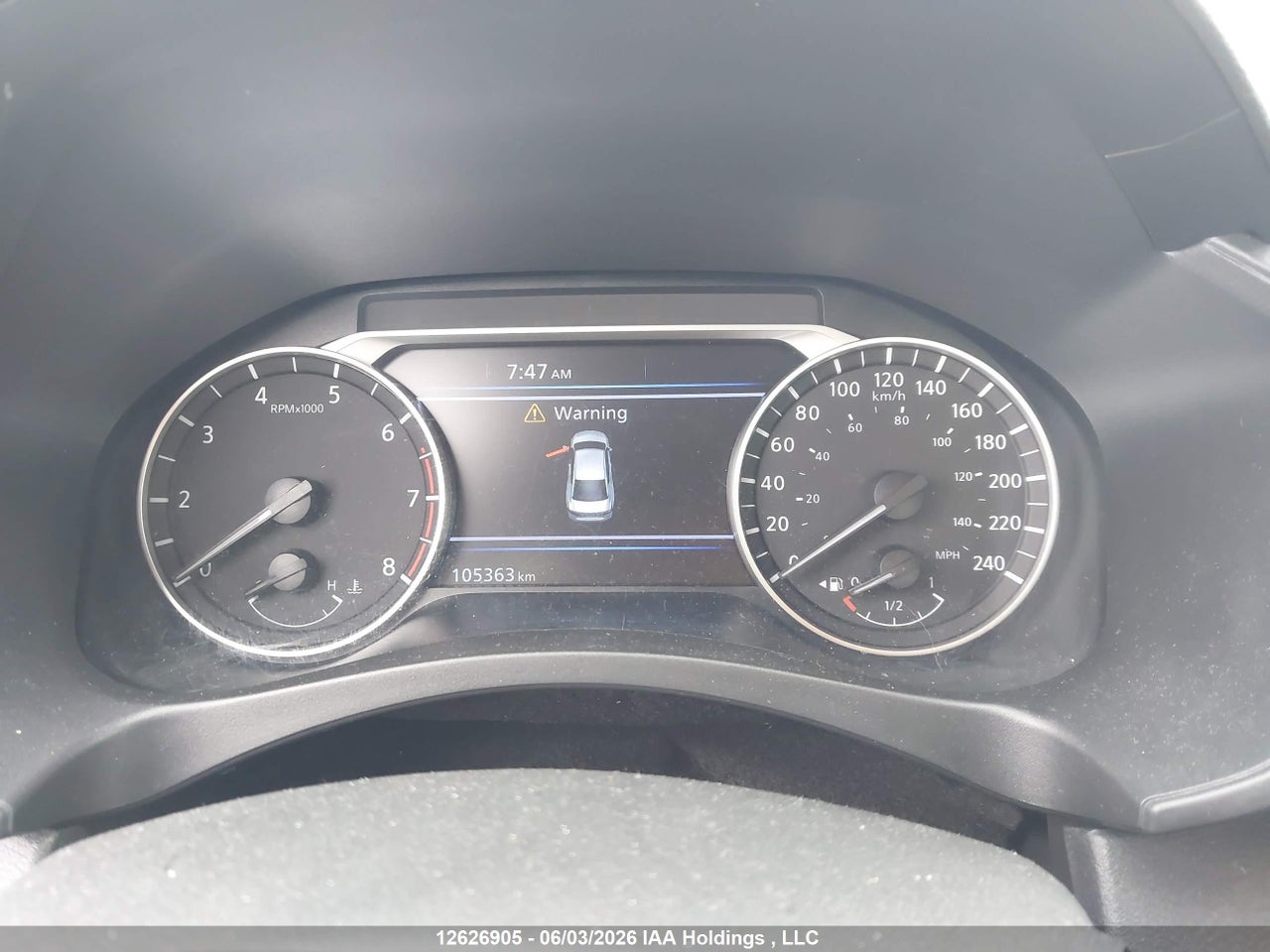 2019 NISSAN ALTIMA SV thumbnail 8