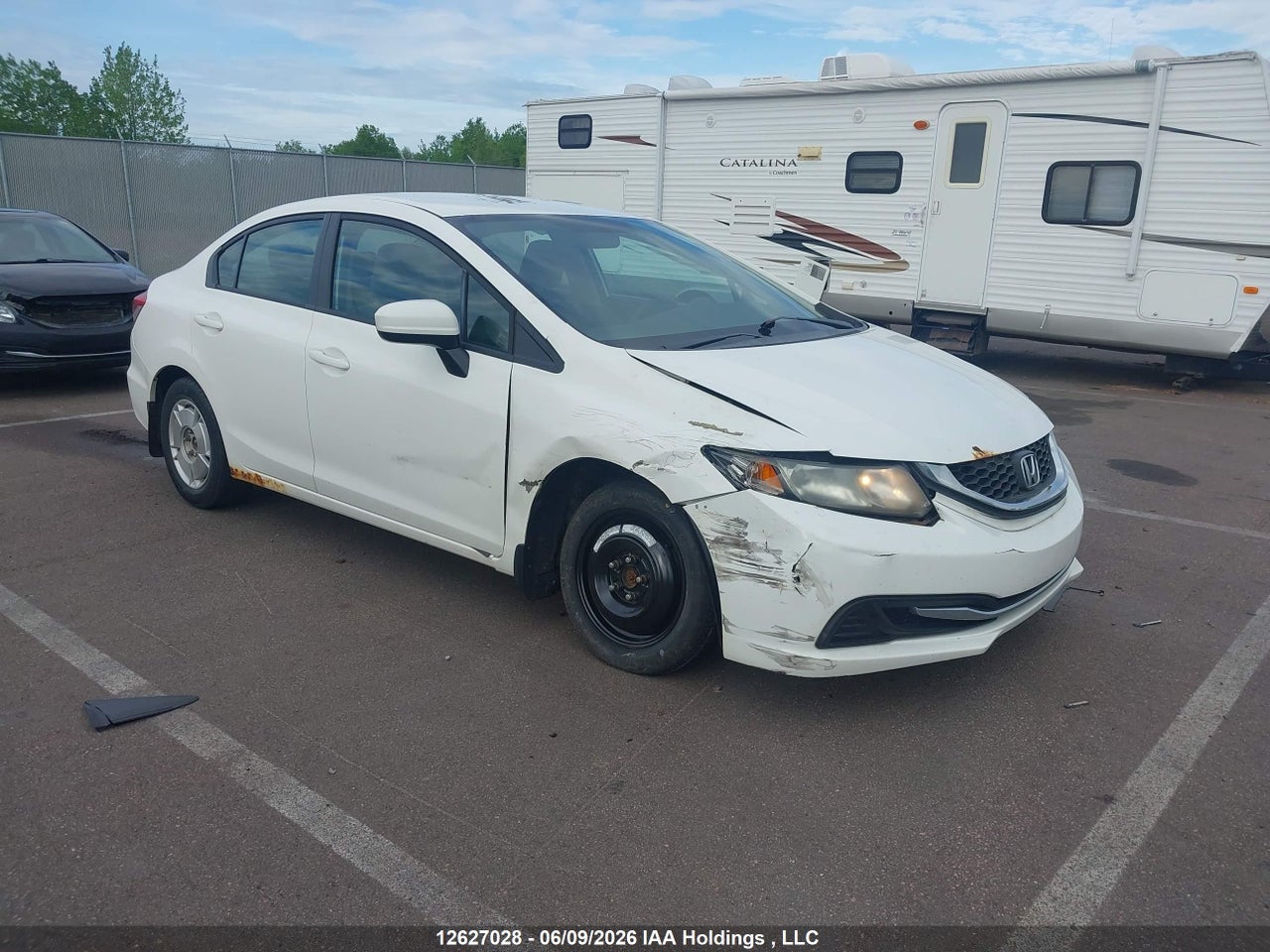 2014 HONDA CIVIC LX thumbnail 2