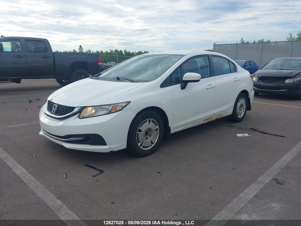 2014 HONDA CIVIC LX thumbnail 3