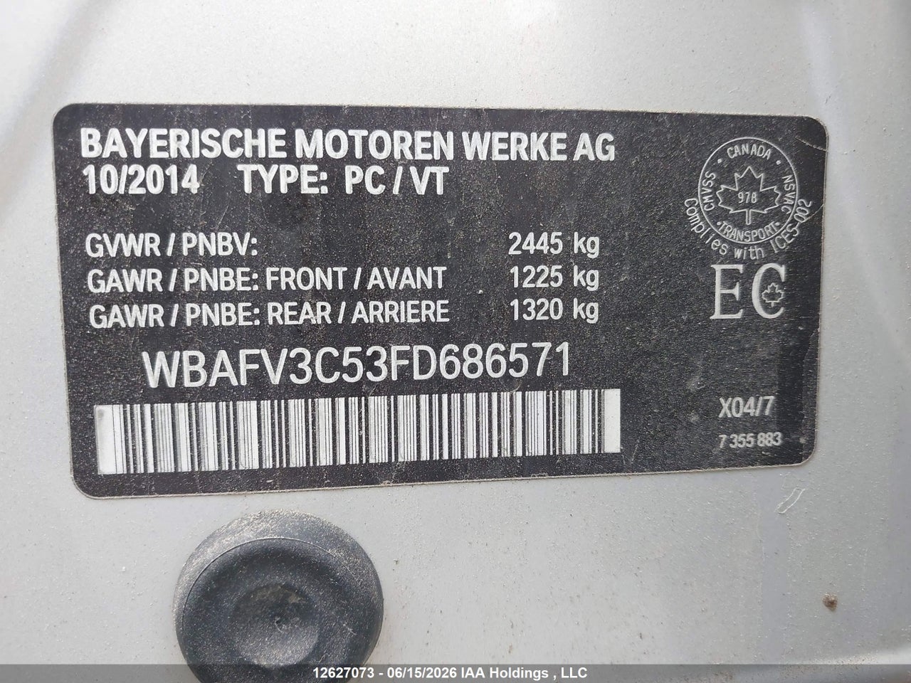 2015 BMW 535D XDRIVE thumbnail 10