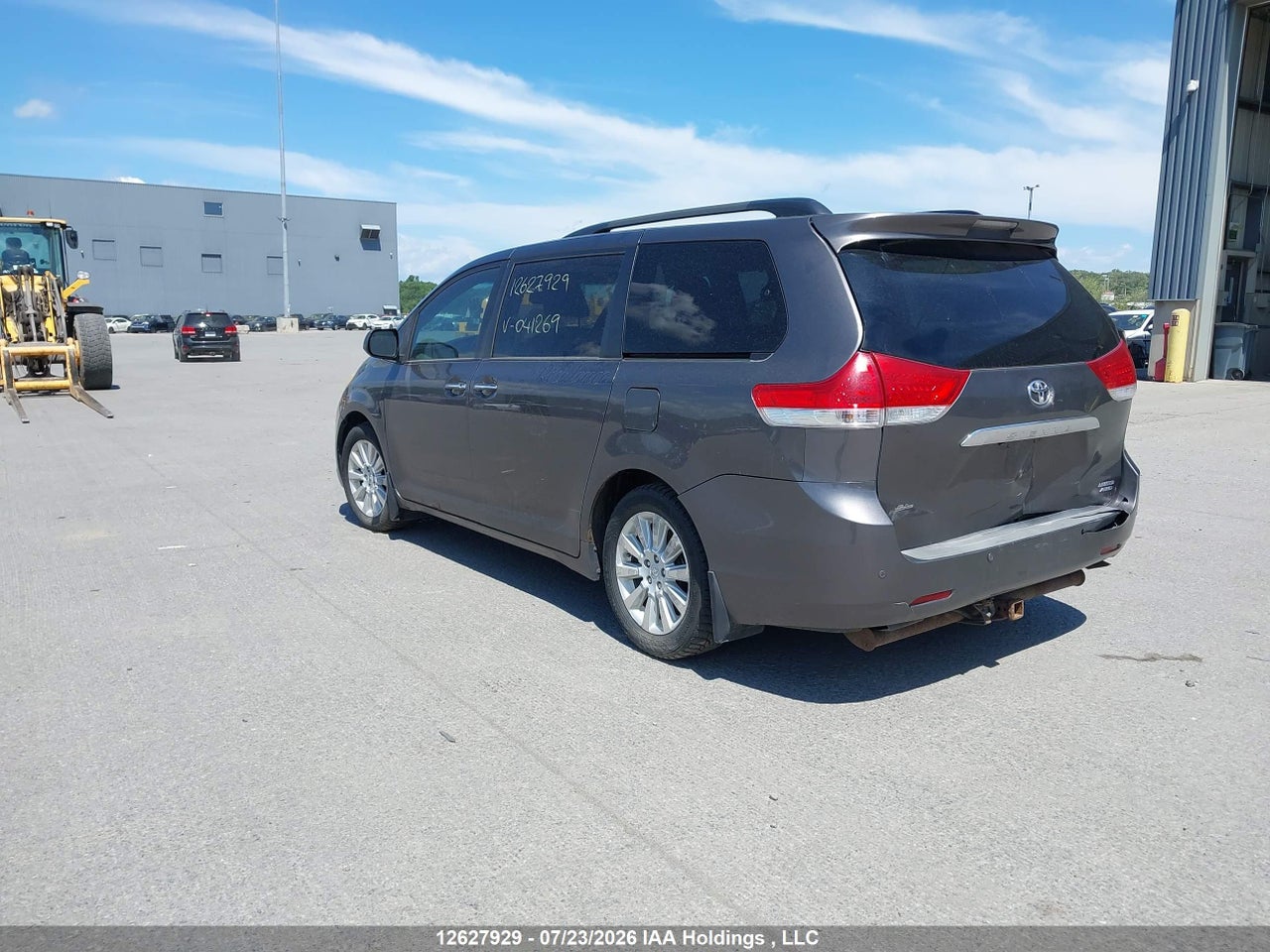 2012 TOYOTA SIENNA XLE 7 PASSENGER thumbnail 4