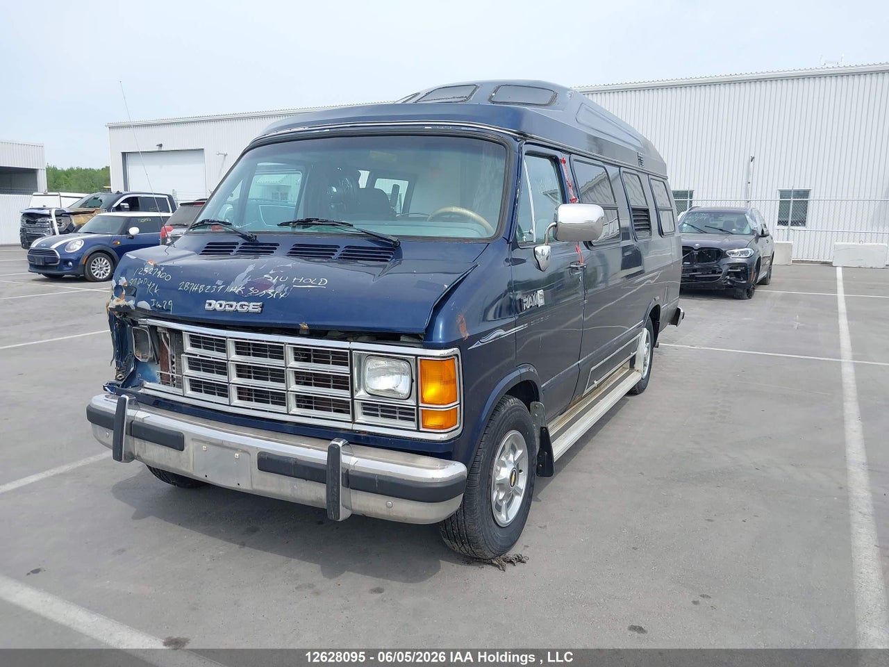 1987 DODGE RAM VAN B250 thumbnail 3