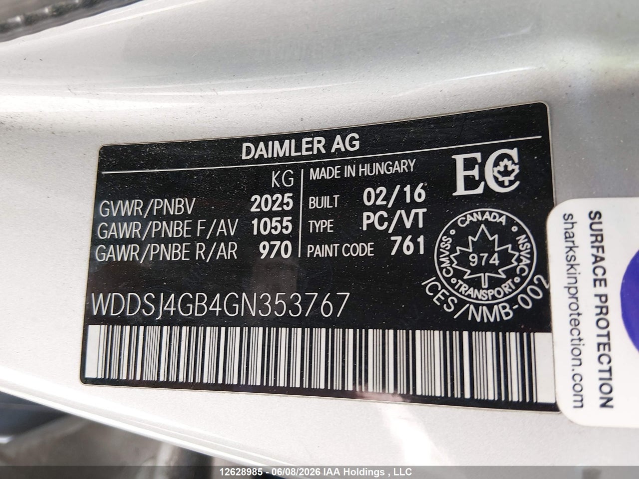 2016 MERCEDES BENZ CLA 250 4MATIC thumbnail 10