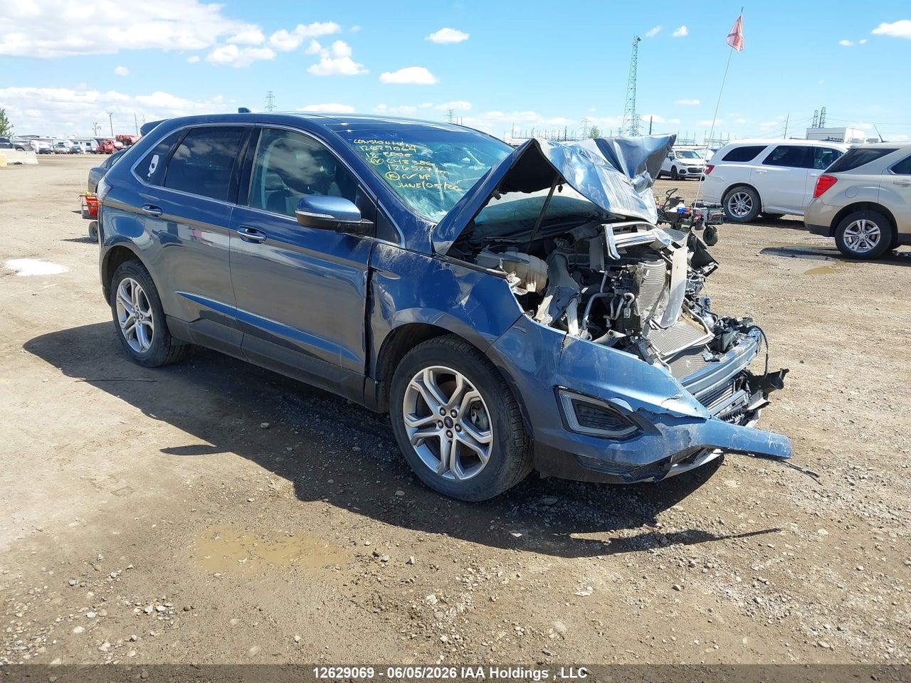 2018 FORD EDGE TITANIUM thumbnail 2