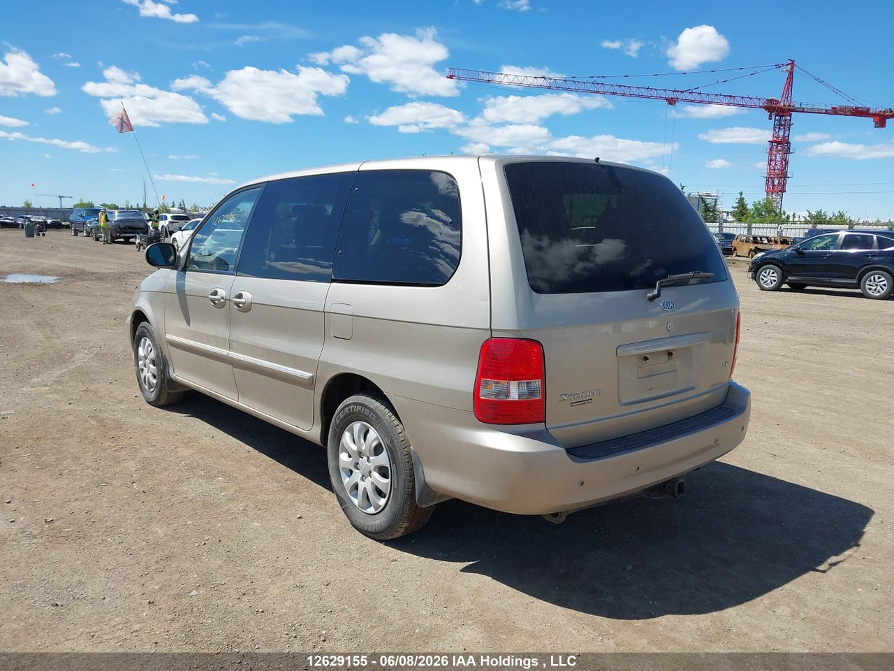 2005 KIA SEDONA LX thumbnail 4