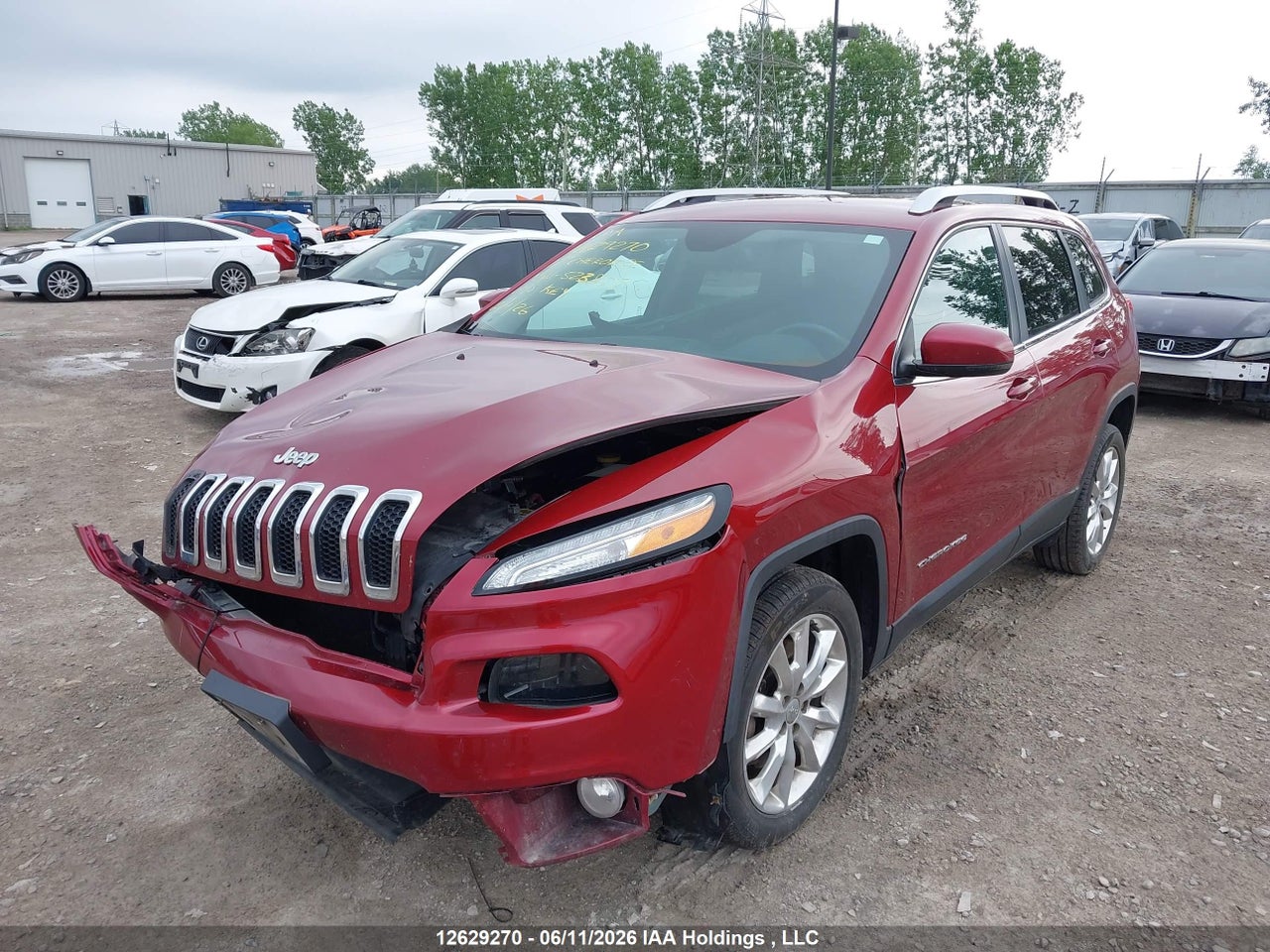 2017 JEEP CHEROKEE LIMITED thumbnail 3