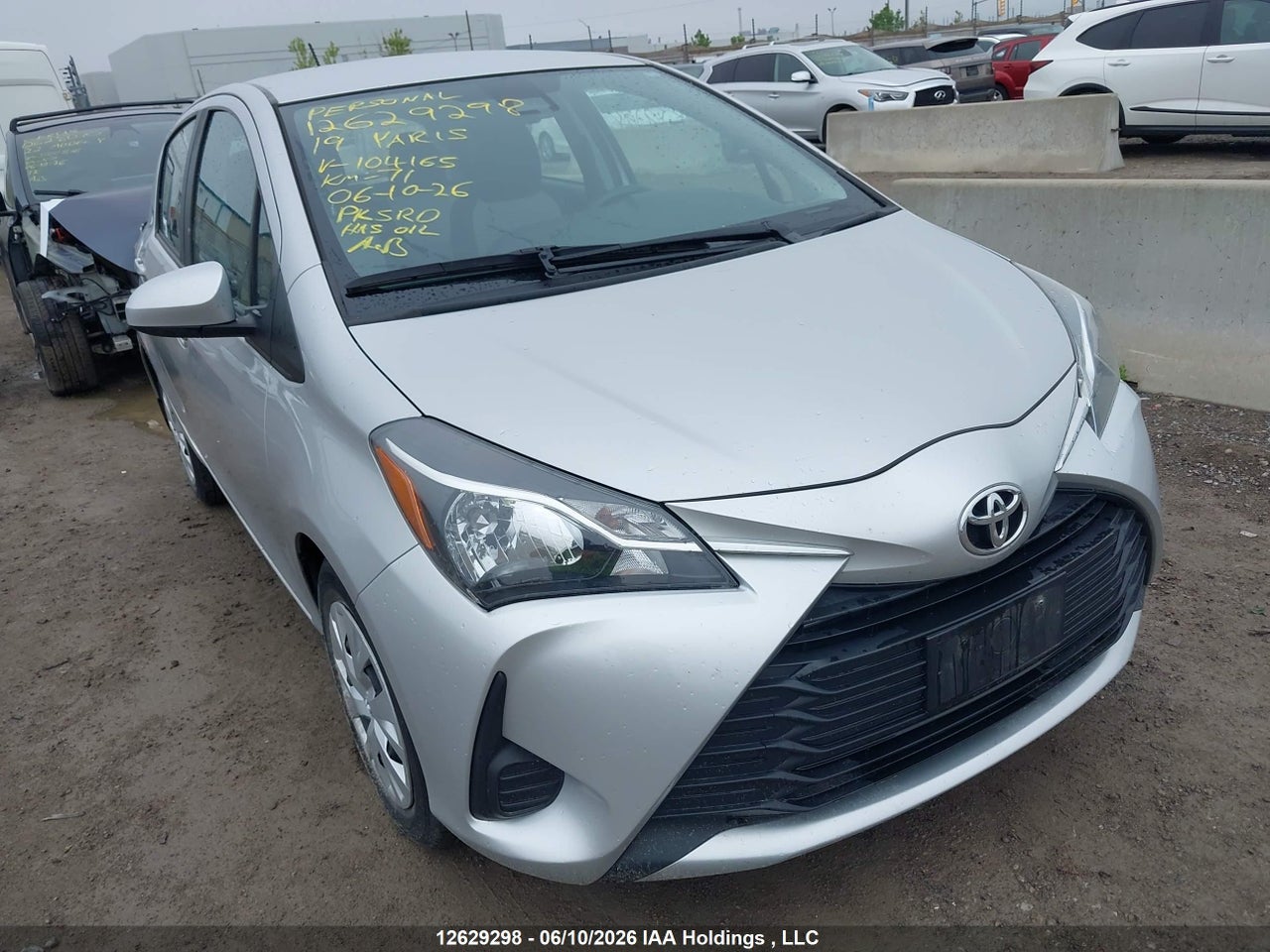 2019 TOYOTA YARIS L/LE/SE thumbnail 2