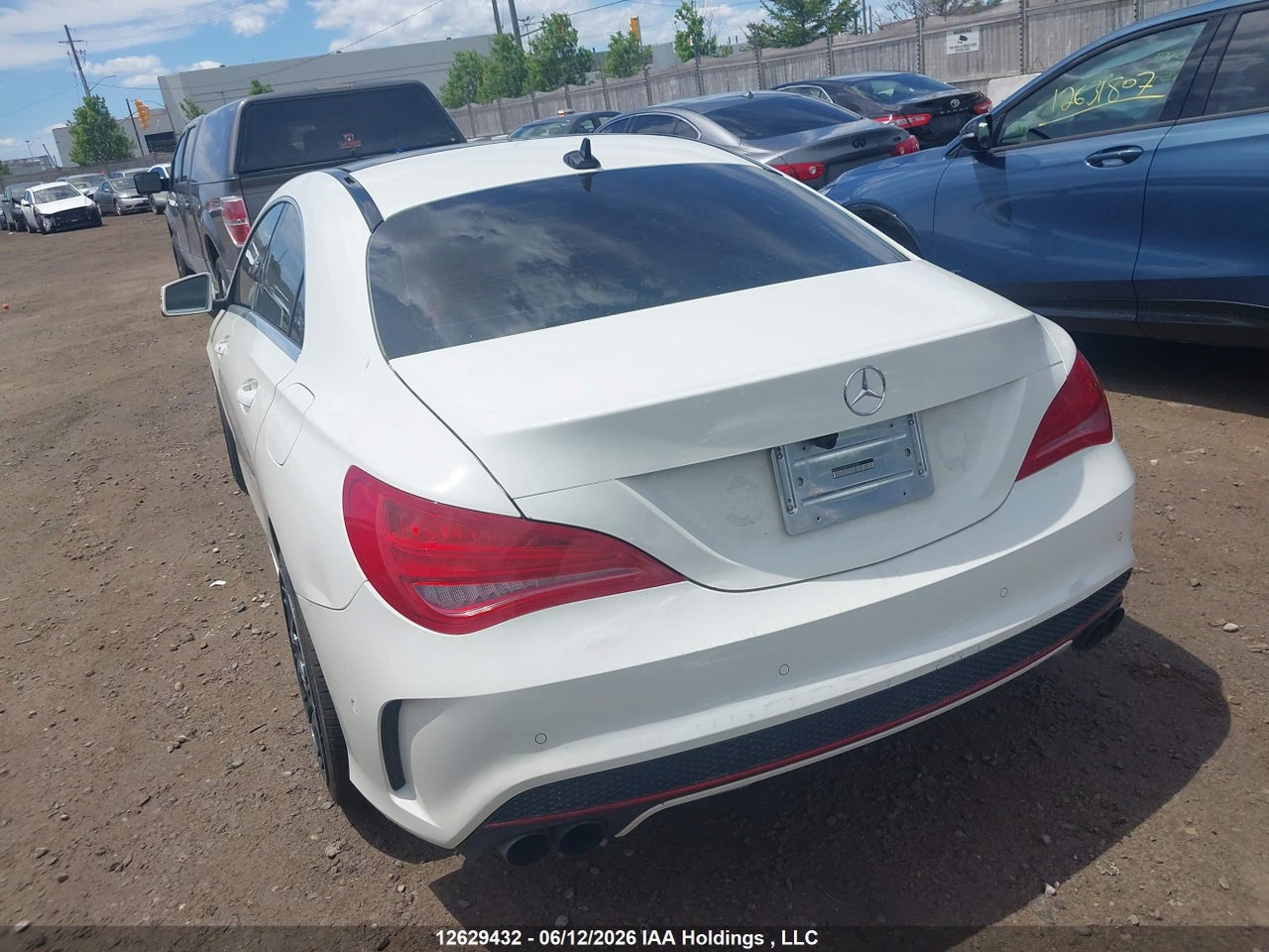 2015 MERCEDES BENZ CLA 250 4MATIC thumbnail 4