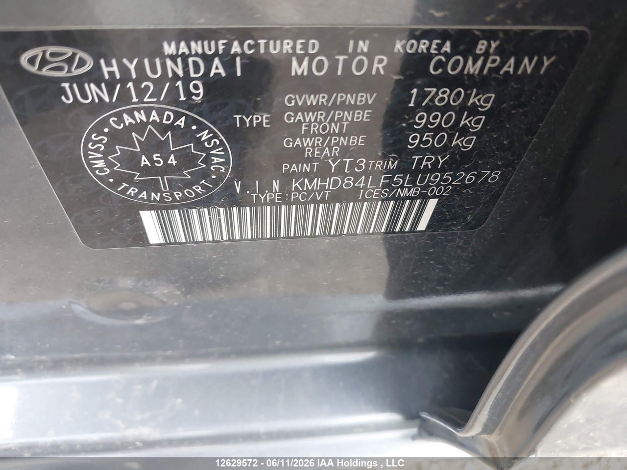 2020 HYUNDAI ELANTRA SEL/VALUE/LIMITED thumbnail 10
