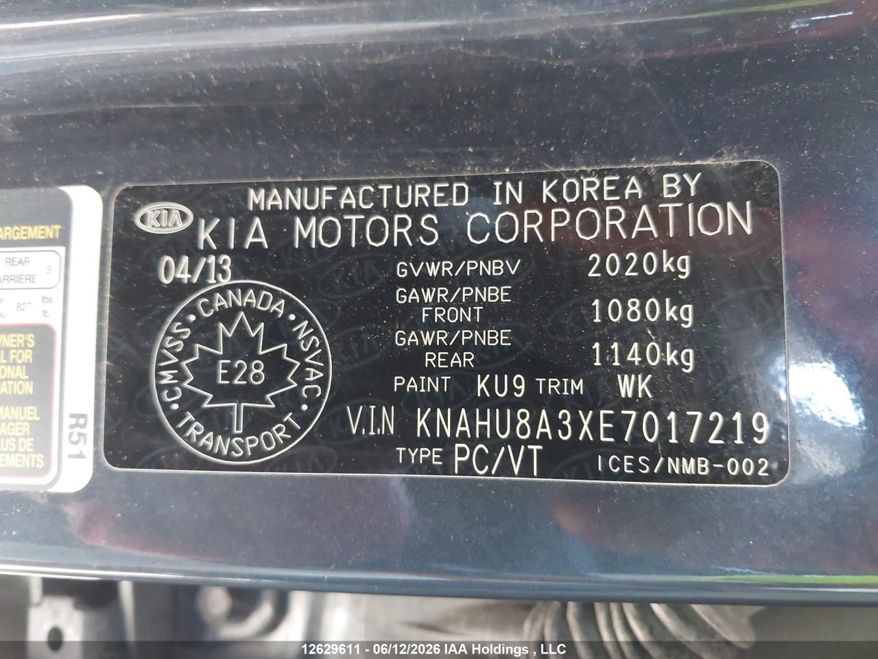 2014 KIA RONDO thumbnail 10