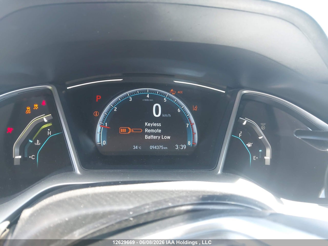 2019 HONDA CIVIC EX thumbnail 8