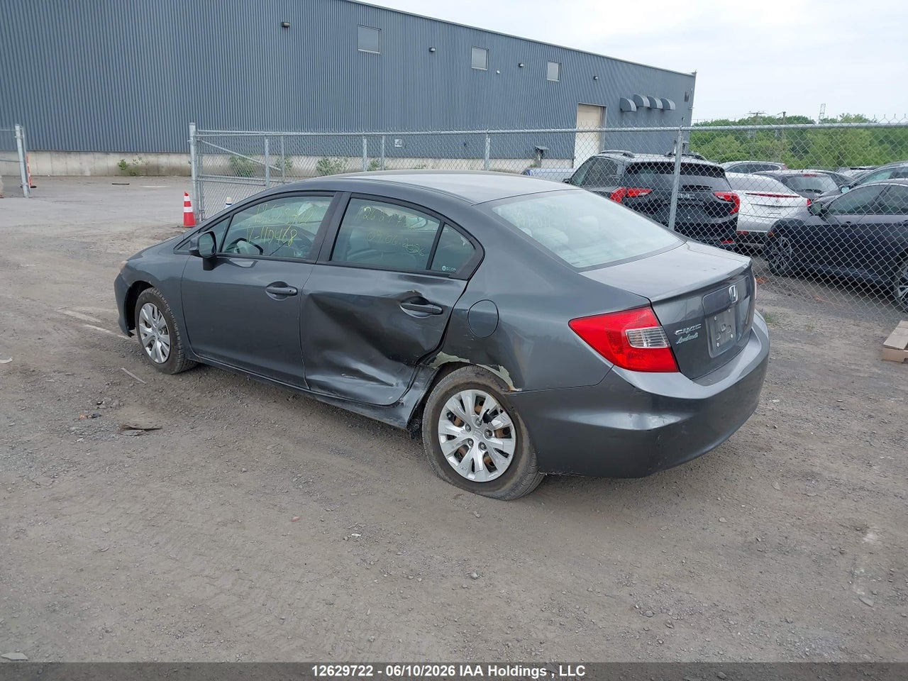 2012 HONDA CIVIC thumbnail 4