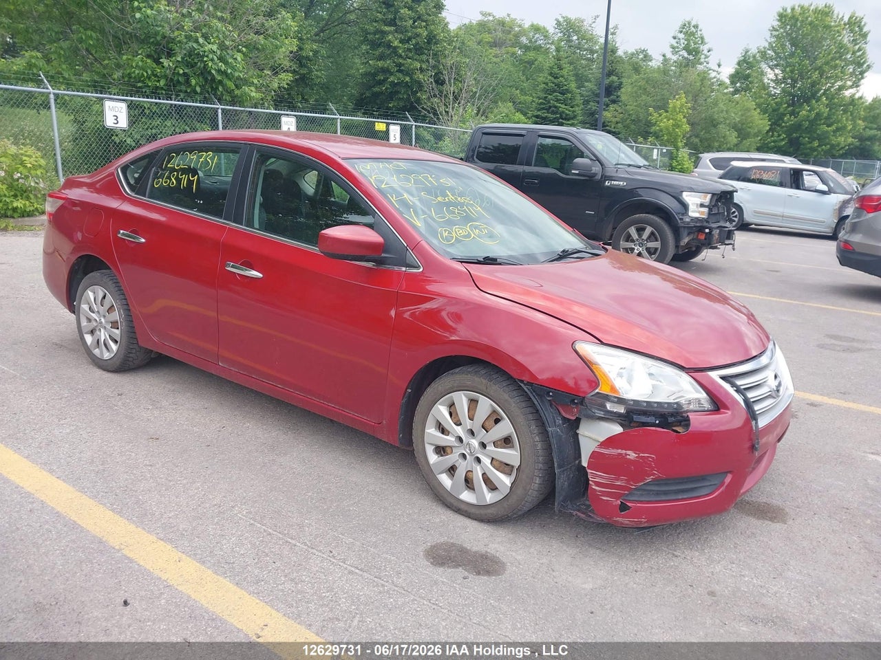 2014 NISSAN SENTRA thumbnail 2