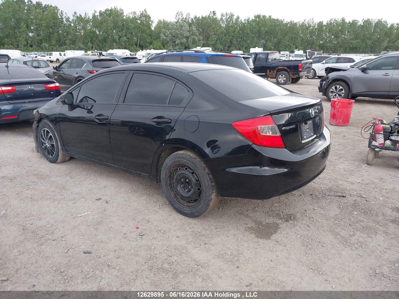 2012 HONDA CIVIC LX thumbnail 4