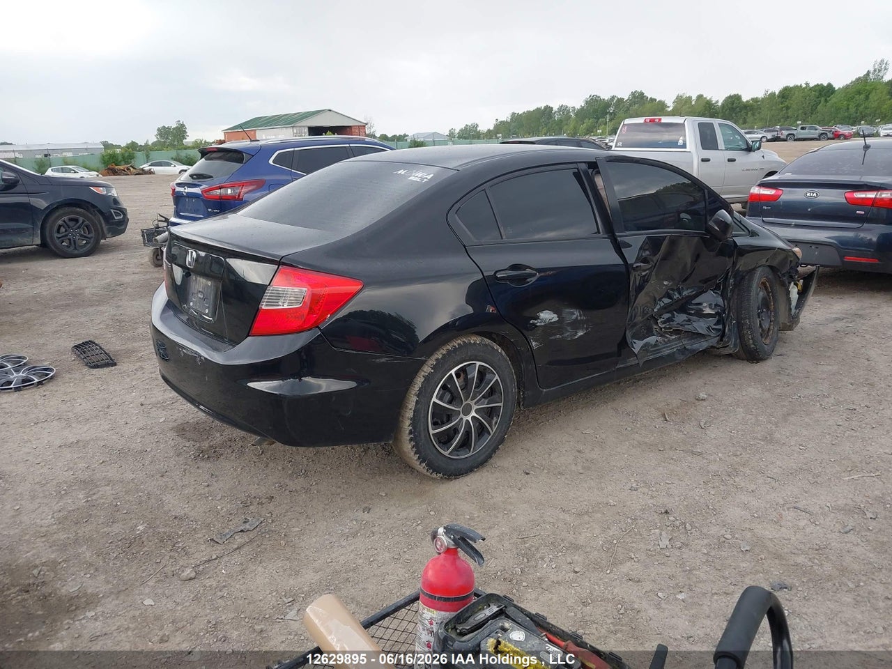 2012 HONDA CIVIC LX thumbnail 5