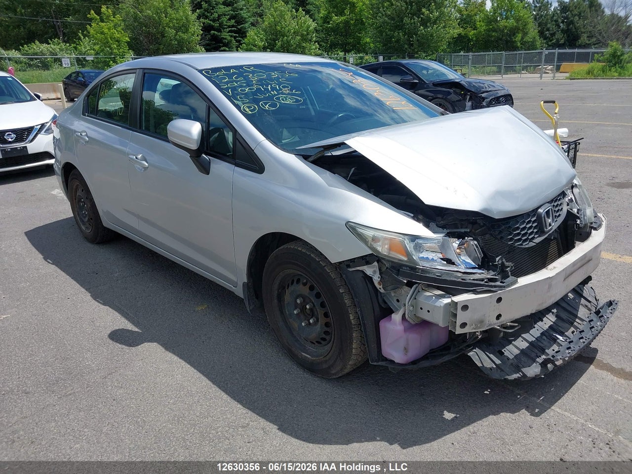 2015 HONDA CIVIC thumbnail 2