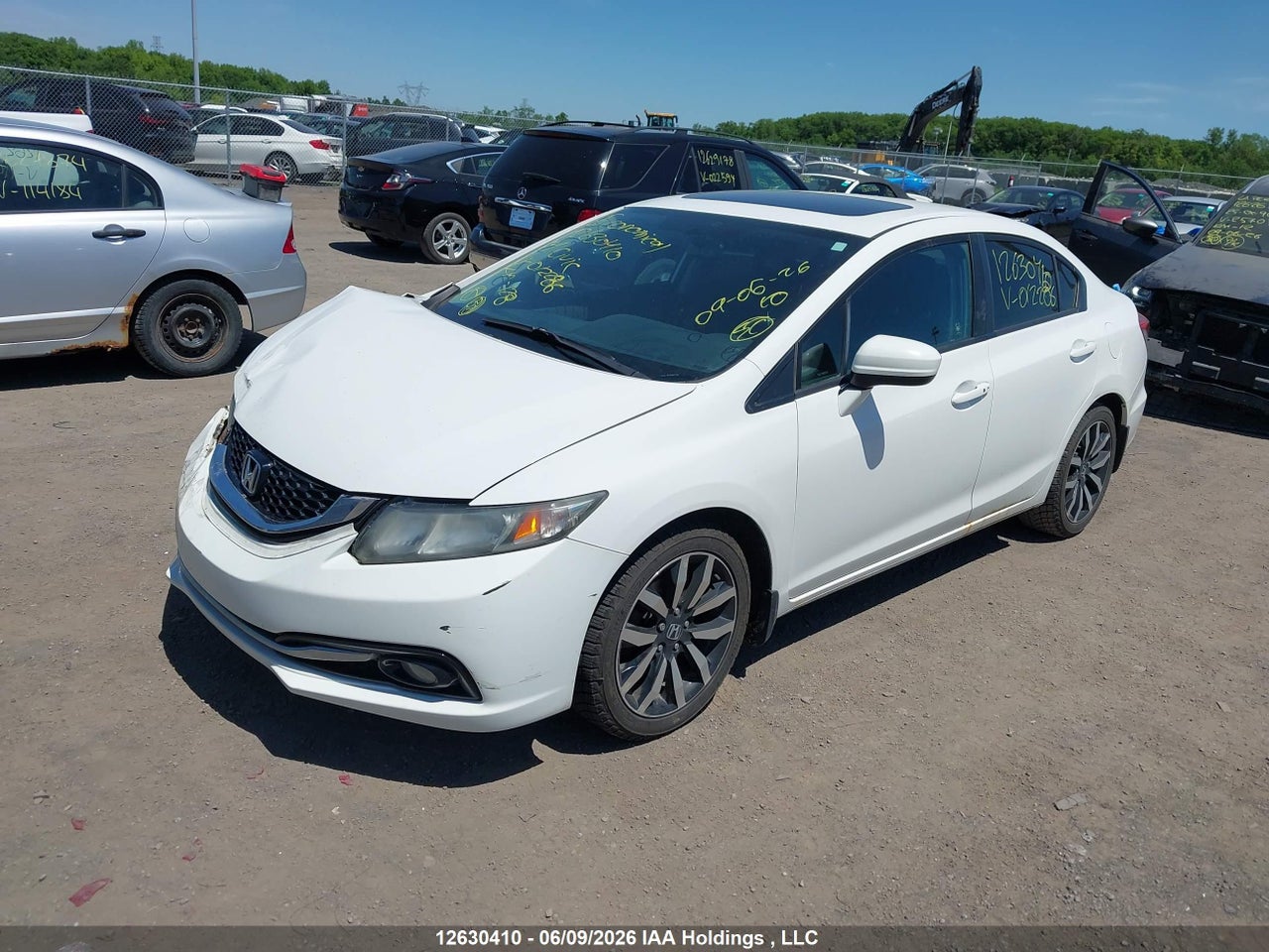 2014 HONDA Civic touring thumbnail 3