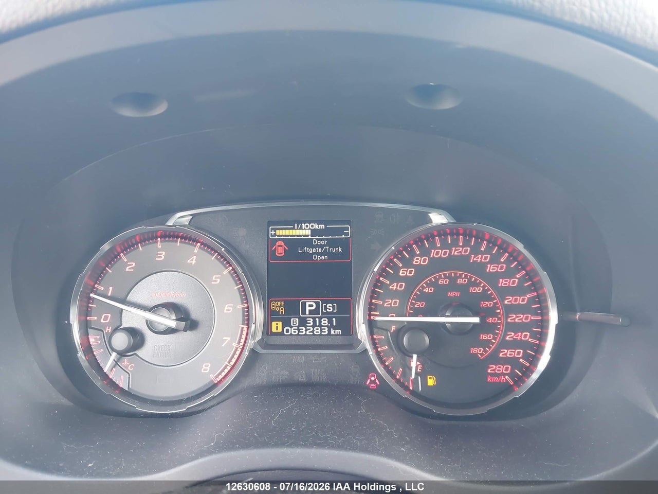 2017 SUBARU WRX LIMITED thumbnail 8