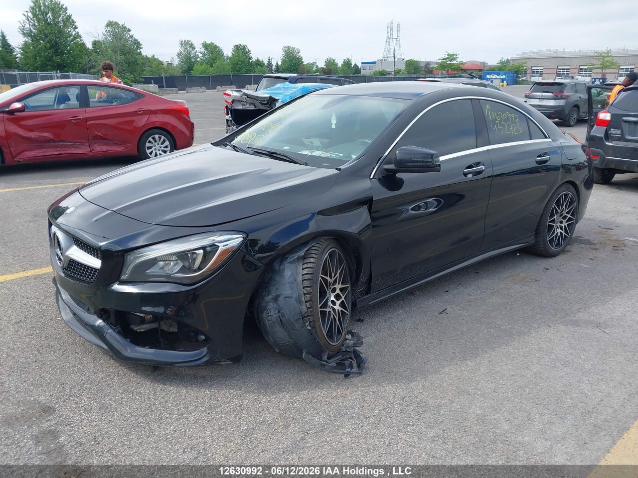 2017 MERCEDES BENZ CLA 250 4MATIC thumbnail 3