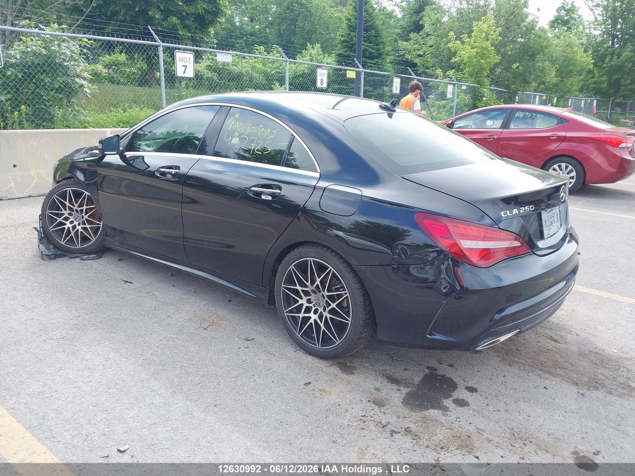 2017 MERCEDES BENZ CLA 250 4MATIC thumbnail 4