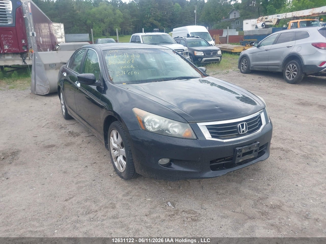 2008 HONDA ACCORD EX-L V6 thumbnail 2