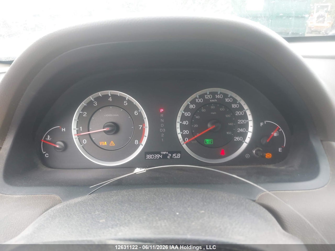 2008 HONDA ACCORD EX-L V6 thumbnail 8