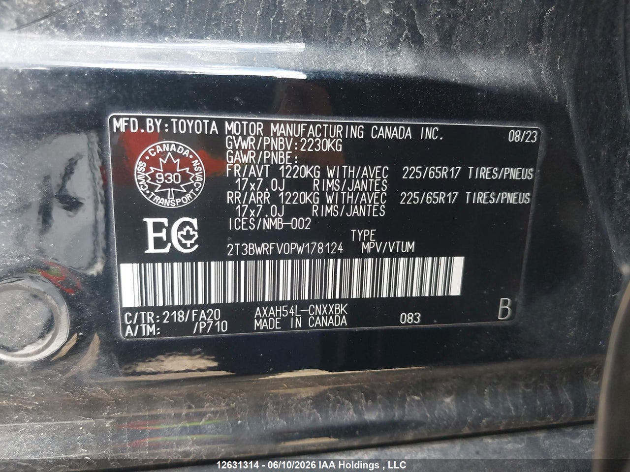 2023 TOYOTA RAV4 HYBRID LE thumbnail 10