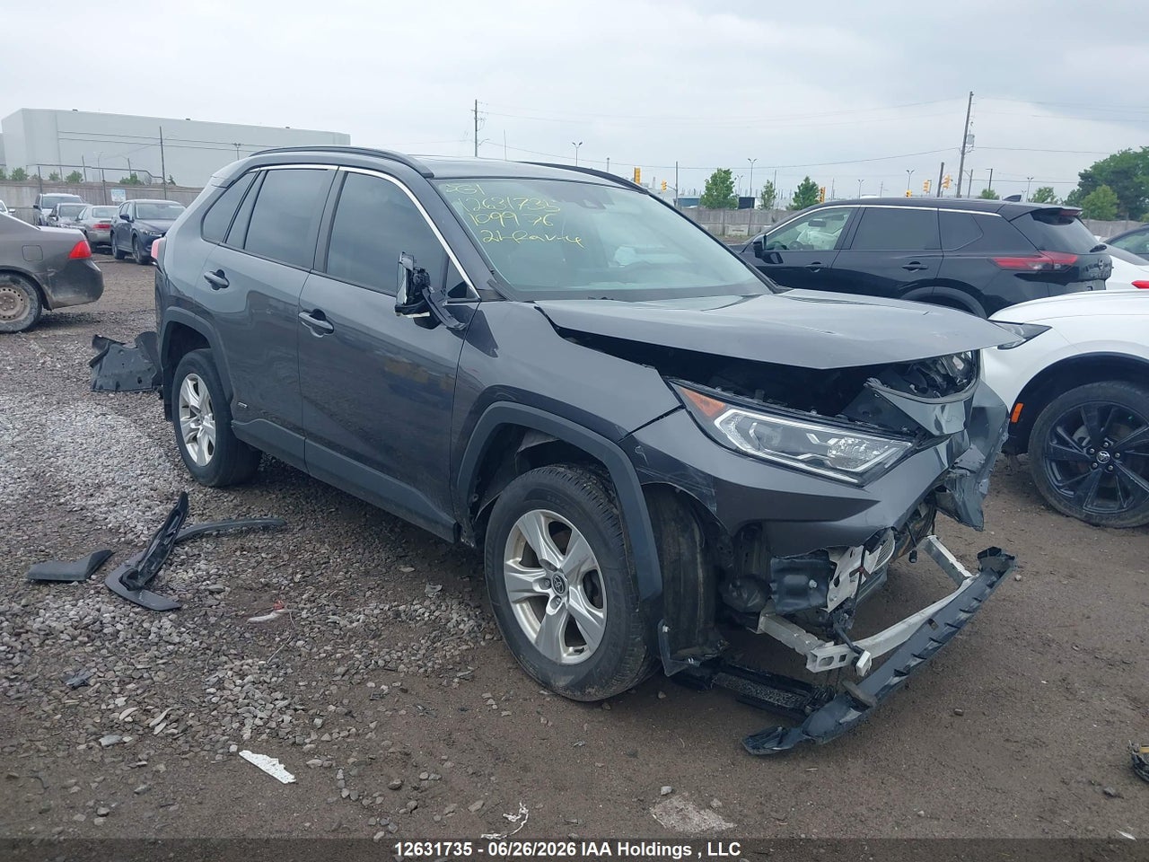 2021 TOYOTA RAV4 HYBRID XLE thumbnail 2