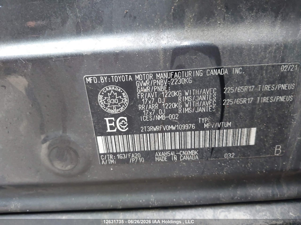 2021 TOYOTA RAV4 HYBRID XLE thumbnail 10