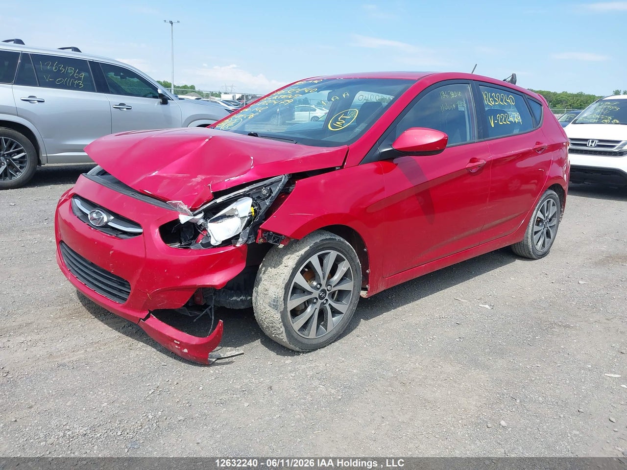 2015 HYUNDAI ACCENT thumbnail 3