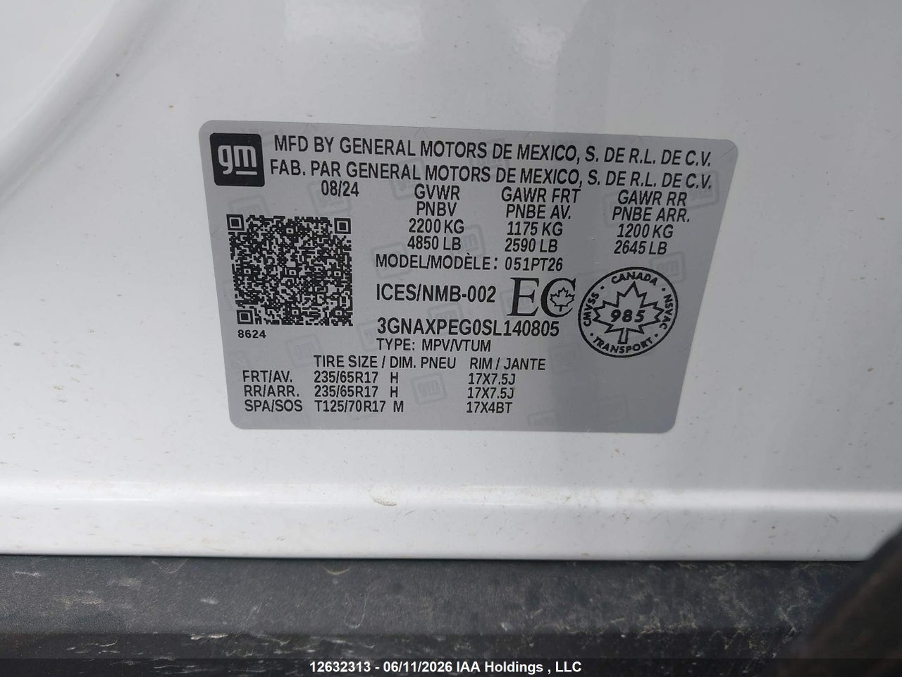2025 CHEVROLET EQUINOX LT thumbnail 10