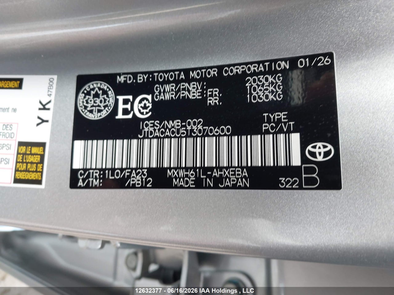2026 TOYOTA PRIUS thumbnail 10