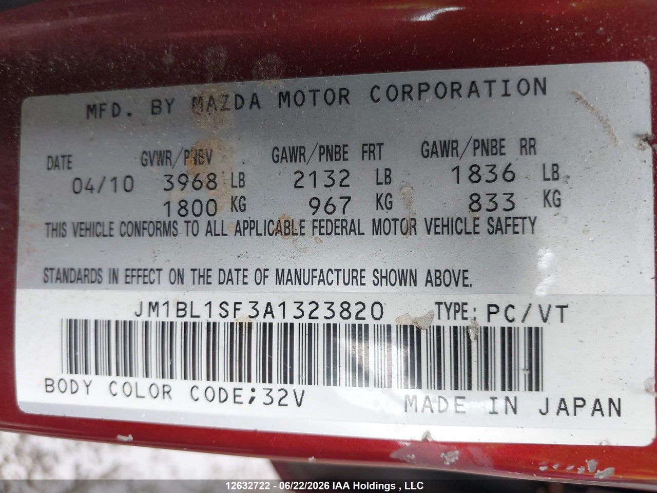 2010 MAZDA MAZDA3 thumbnail 10
