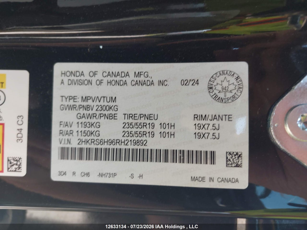 2024 HONDA CR-V HYBRID thumbnail 10