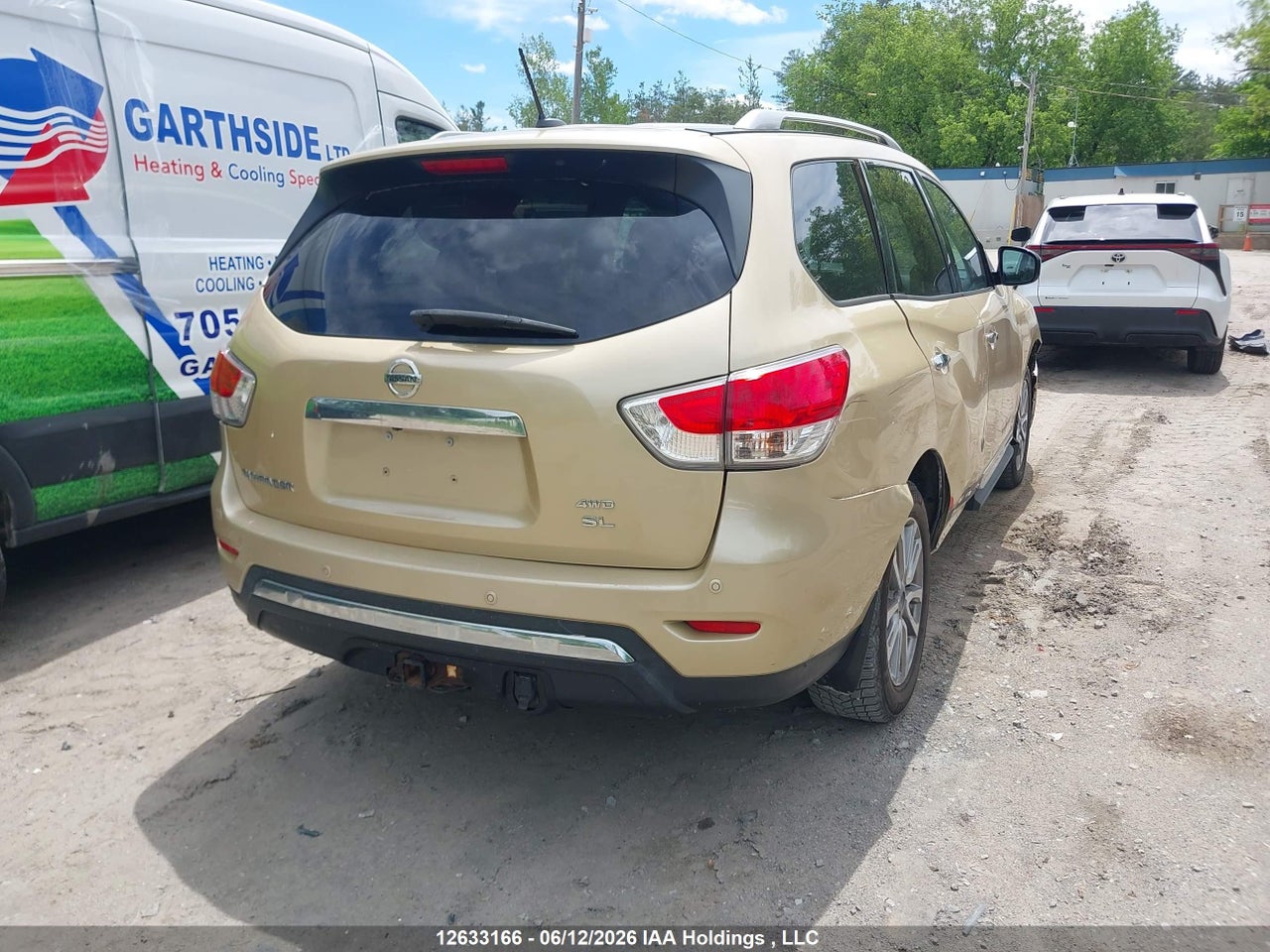 2013 NISSAN PATHFINDER S/SV/SL/PLATINUM thumbnail 5