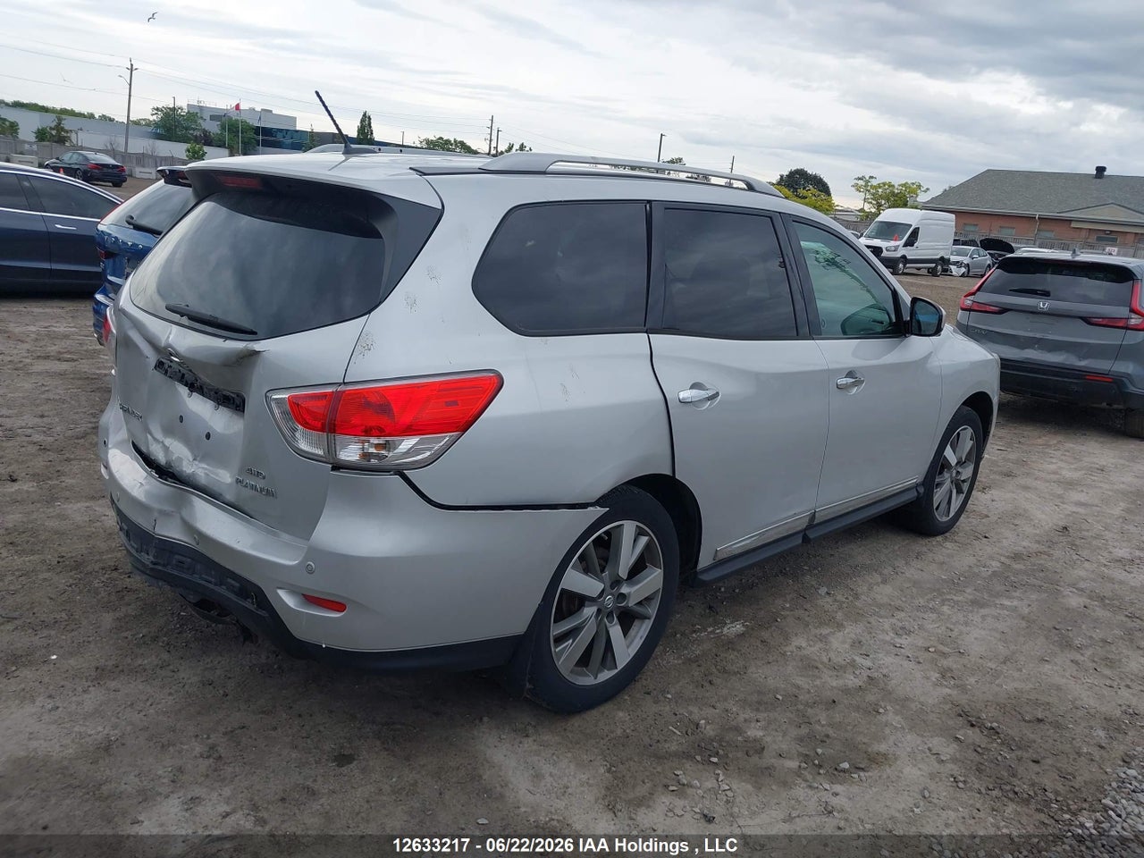 2013 NISSAN PATHFINDER PLATINUM/S/SL/SV thumbnail 5