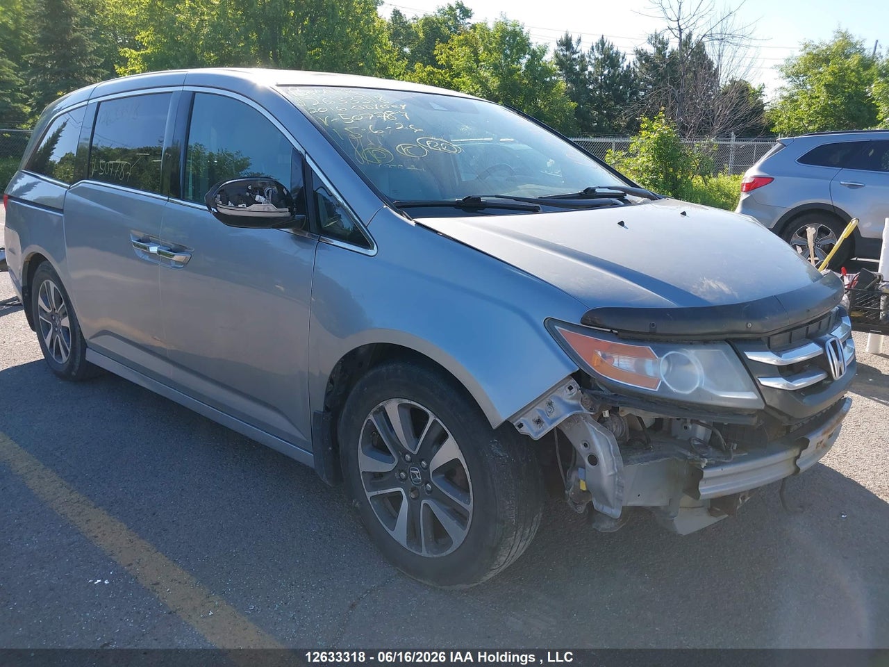 2016 HONDA ODYSSEY thumbnail 2