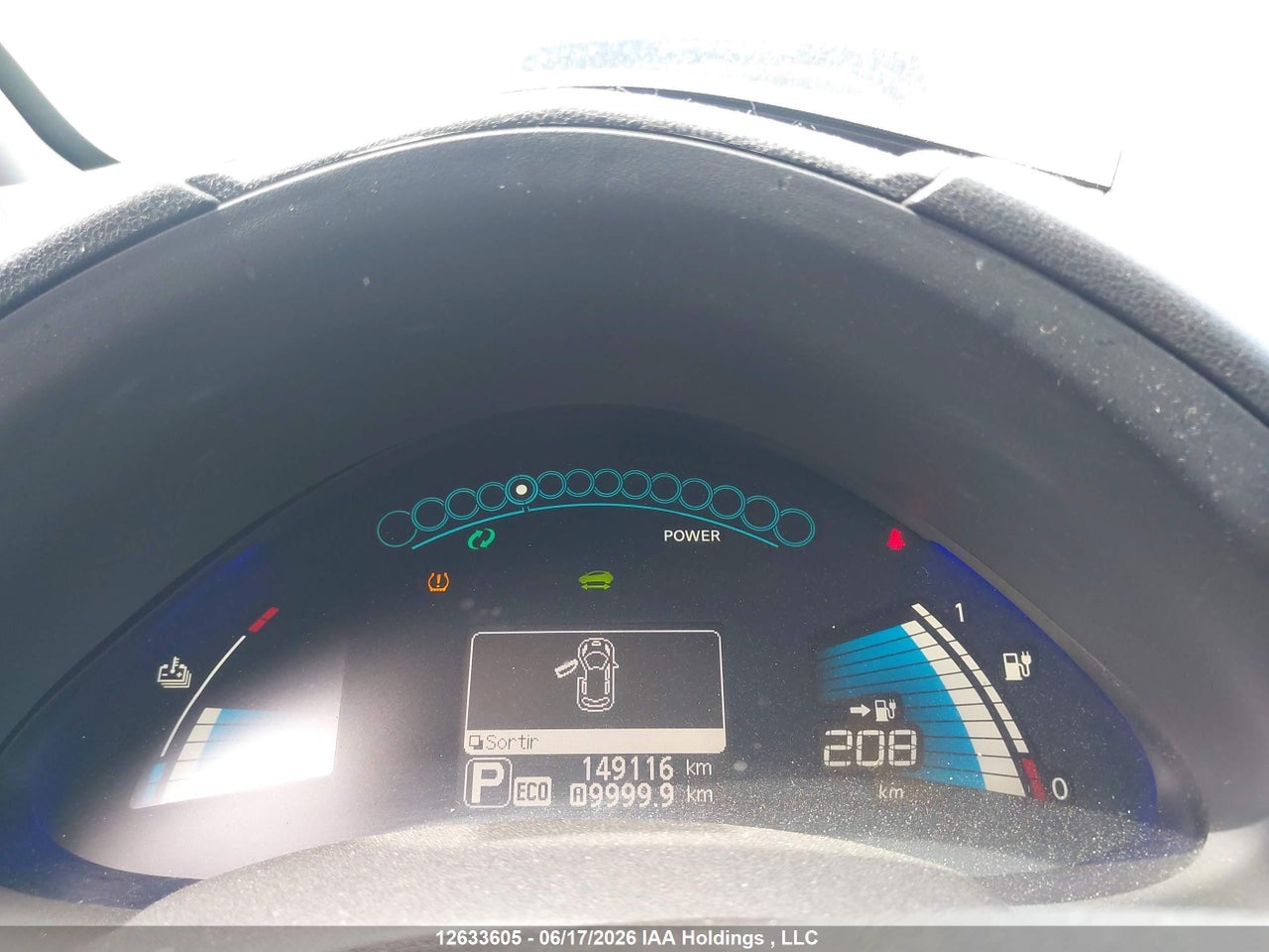 2017 NISSAN LEAF S/SV/SL thumbnail 8