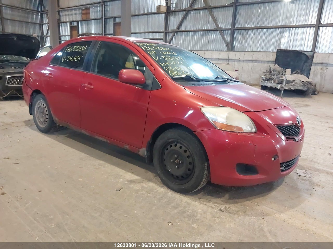 2009 TOYOTA YARIS thumbnail 2
