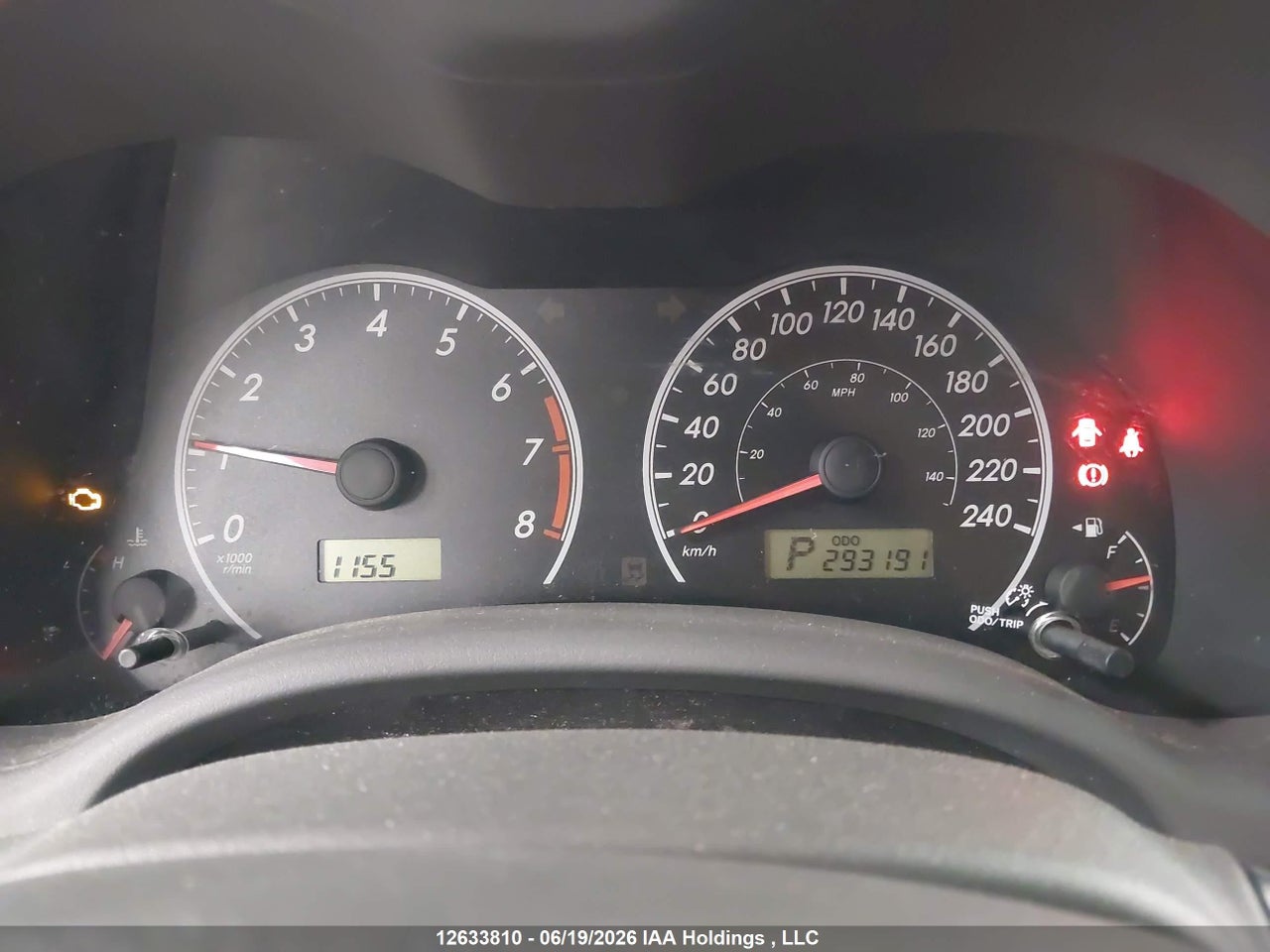 2009 TOYOTA COROLLA thumbnail 8