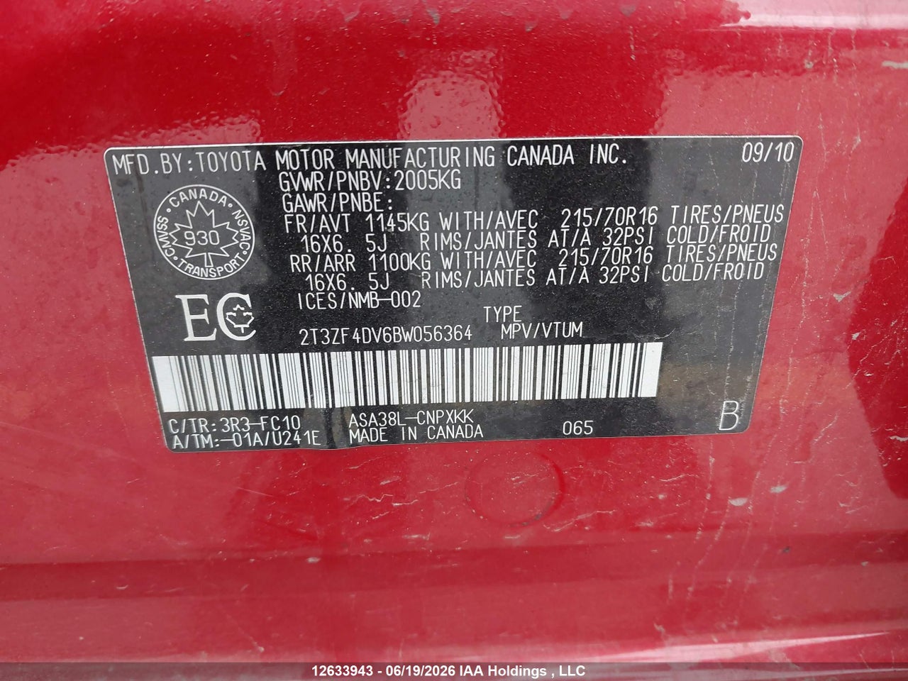 2011 TOYOTA RAV4 thumbnail 10