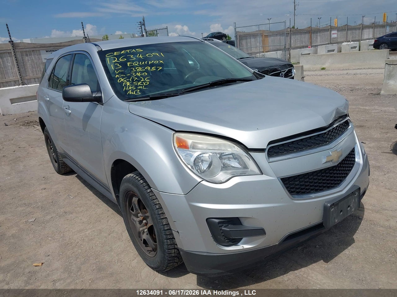 2013 CHEVROLET EQUINOX LS thumbnail 2