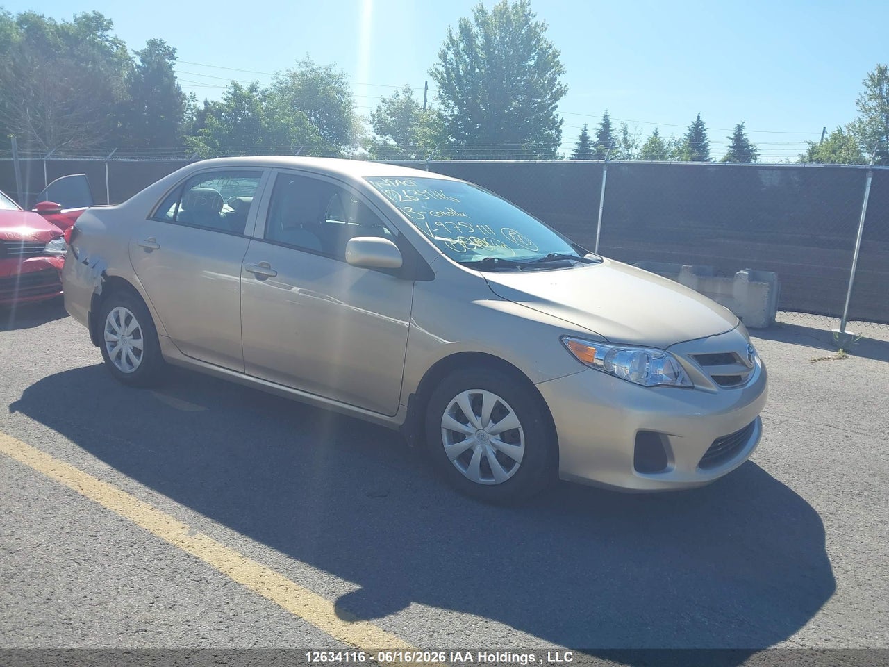 2013 TOYOTA COROLLA CE thumbnail 2
