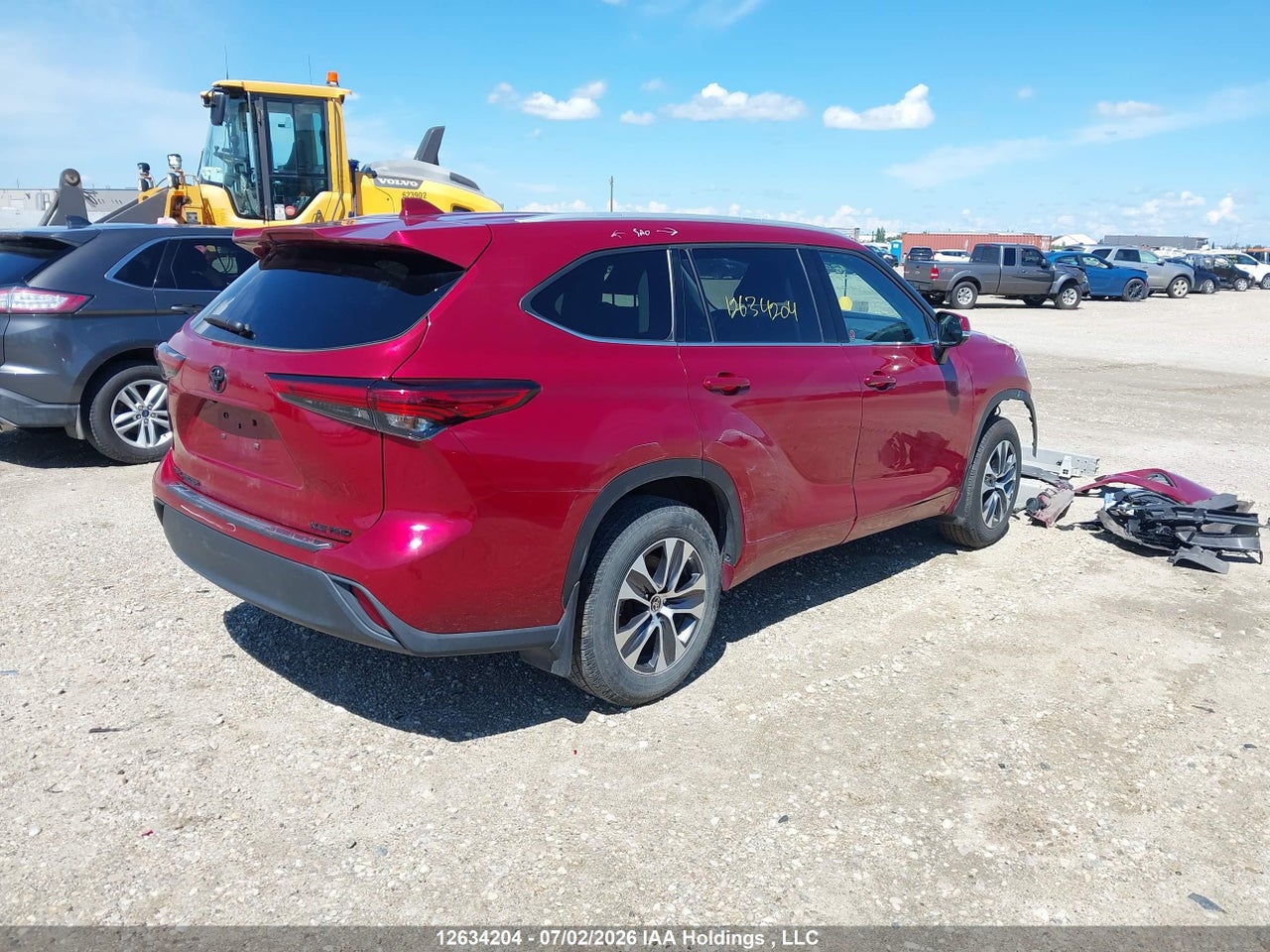 2022 TOYOTA highlander xle thumbnail 5