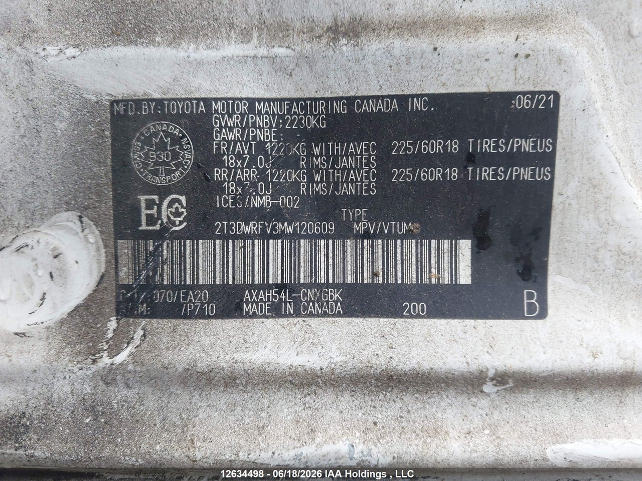2021 TOYOTA RAV4 HYBRID LIMITED thumbnail 10